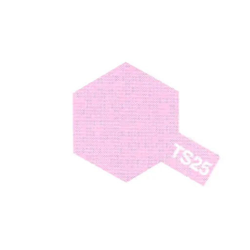 [TA85025] Peinture acrylique en spray - Rose Brillant TS-25 - TAMIYA 85025 - 100ml