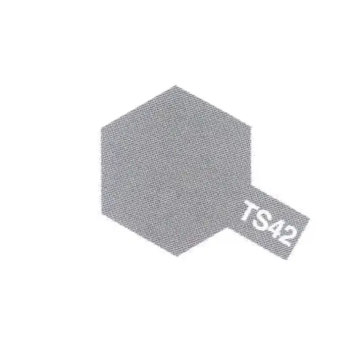 [TA85042] Peinture acrylique en spray - Gris Clair Métal Brillant TS-42 - TAMIYA 85042 - 100ml