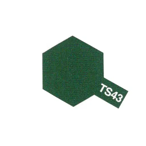 [TA85043] Peinture acrylique en spray - Vert Racing Brillant TS-43 - TAMIYA 85043 - 100ml