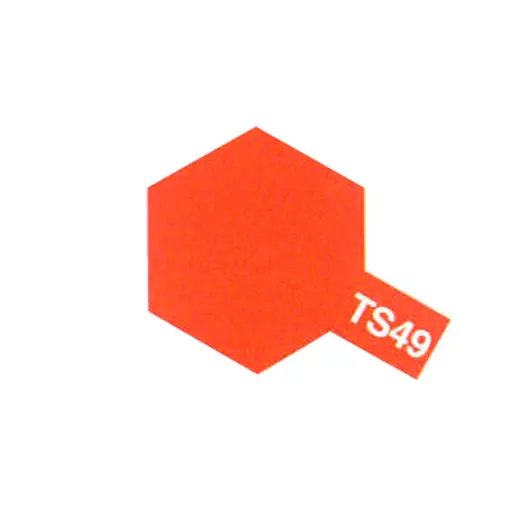 [TA85049] Peinture acrylique en spray - Rouge Vif Brillant TS-49 - TAMIYA 85049 - 100ml