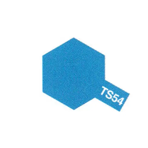 [TA85054] Peinture acrylique en spray - Bleu Clair Métal Brillant TS-54 - TAMIYA 85054 - 100ml
