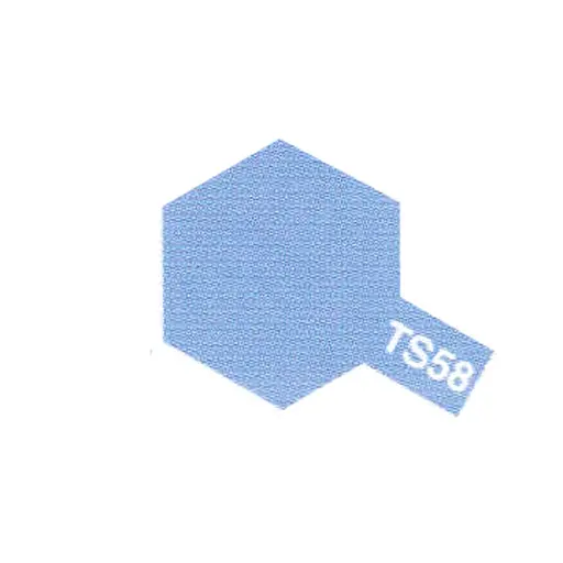 [TA85058] Peinture acrylique en spray - Bleu Clair Nacré TS-58 - TAMIYA 85058 - 100ml
