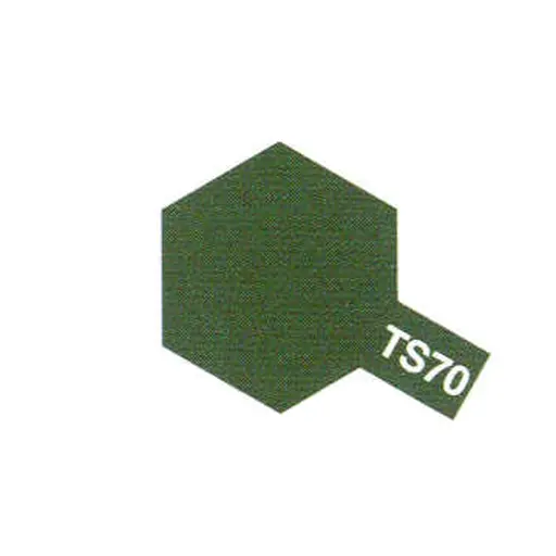 [TA85070] Peinture acrylique en spray - Vert Olive Drab JGSDF Mat TS-70 - TAMIYA 85070 - 100ml