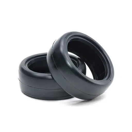 [TA22001] Lot de 2 pneu Slick durs - Tamiya 22001 - 1/10