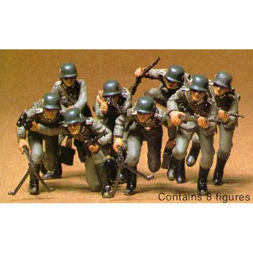 [TA35030] Troupes d'assaut Allemandes 8 figurines - Tamiya 35030 - 1/35