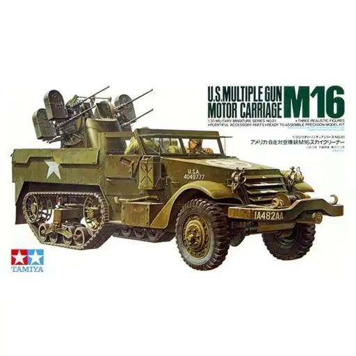 [TA35081] US Multiple Gun Motor Carriage M16 - Tamiya 35081 - 1/35