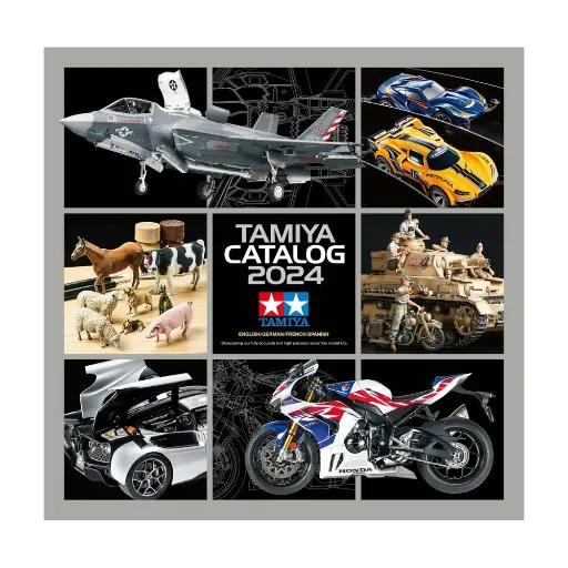[TA64451] Catalogue Tamiya 2024 - Tamiya 64451 - 85 pages