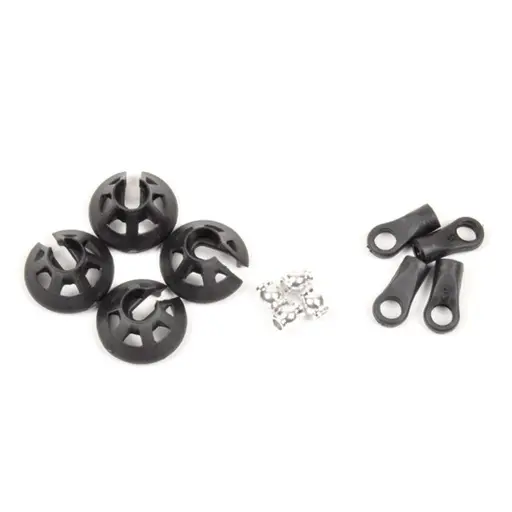 [T4900-3F] Pièces plastique pour amortisseurs Pirate - T4900/3F - 1/10
