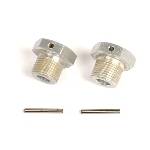 [T4967-07A] Hexagones de roues avec axes pour Pirate - T2M T4967/07A - 1/10