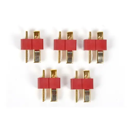 [T2905-02] Lot de 5 Prises DEAN Mâles - T2M T2905/02