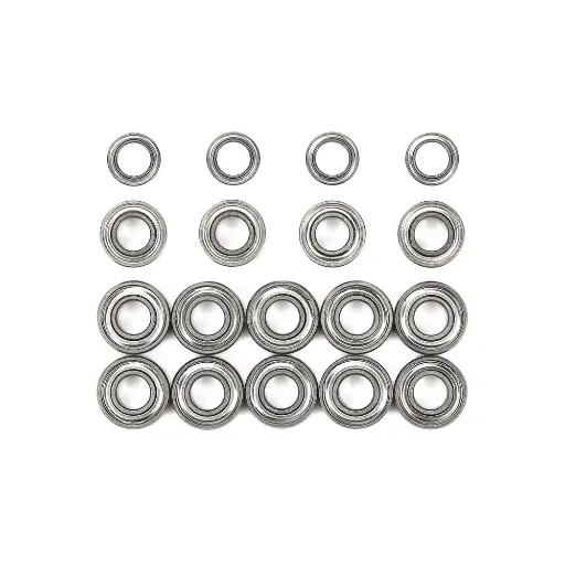 [TA22092] Set de roulements à billes pour châssis DT-04 - Tamiya 22092 - 1/10