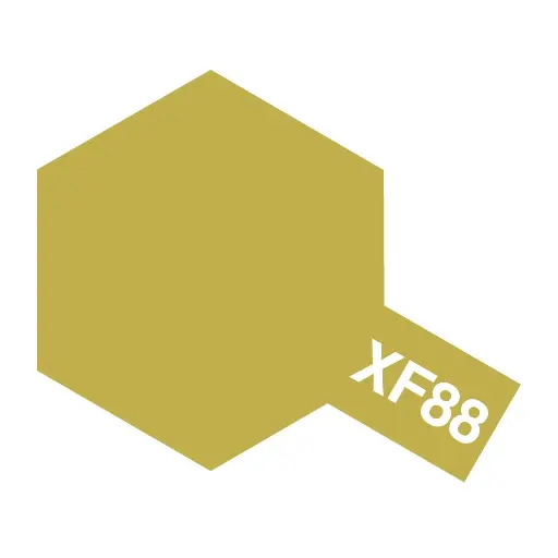 [TA81788] Peinture jaune sombre 2 mat 10ml - Tamiya 81788/XF88