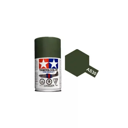 [TA86530] Peinture pour avions vert foncé 2 AS-30 - Tamiya 86530