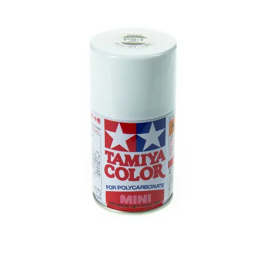 [TA86001] Peinture Lexan Blanc PS-1 - Tamiya 86001