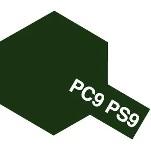 [TA86009] Bombe de peinture lexan vert PS9 100ml - Tamiya 86009