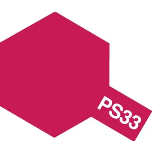 [TA86033] PS-33 Rouge Cerise – Finition Éclatante pour Carrosseries en Lexan - TAMIYA 86033 - 100ML
