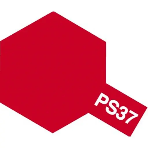 [TA86037] PS-37 Rouge Translucide pour carrosserie Lexan - TAMIYA 86037 - 100ML