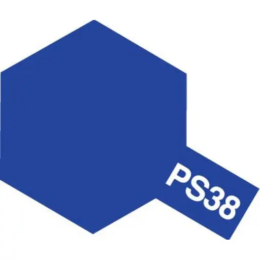 [TA86038] Peinture lexan bleu translucide PS-38 - Tamiya 86038