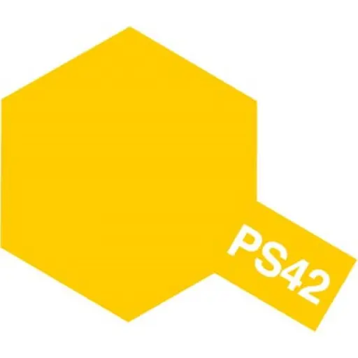 [TA86042] Jaune Translucide PS-42 pour Carrosseries Lexan - TAMIYA 86042 - 100ml