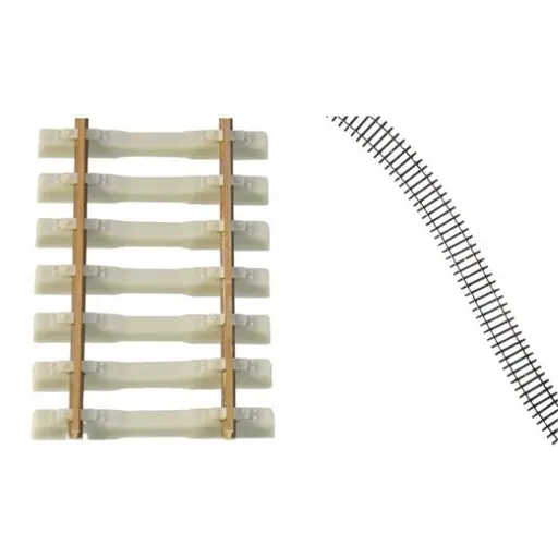 [TI85134] Rail flexible 470 mm traverses béton - Tillig Bahn 85134 - HO