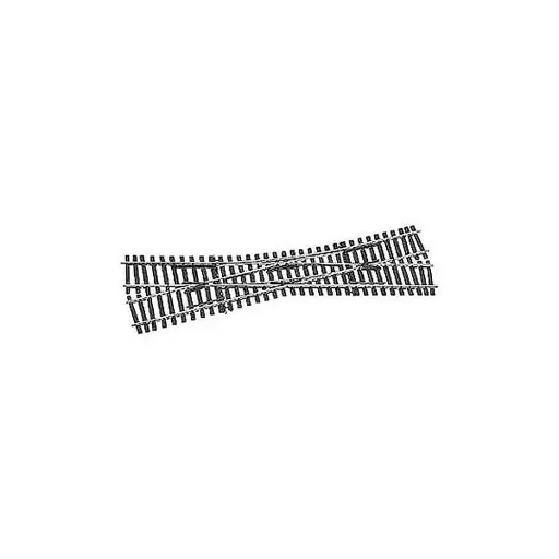 [TI85395] Traversée jonction simple 228mm 15° - Tillig Bahn 85395
