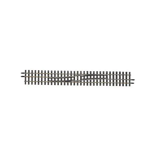 [TI85188] Aiguillage droit HO-HOm droite vers gauche 228mm