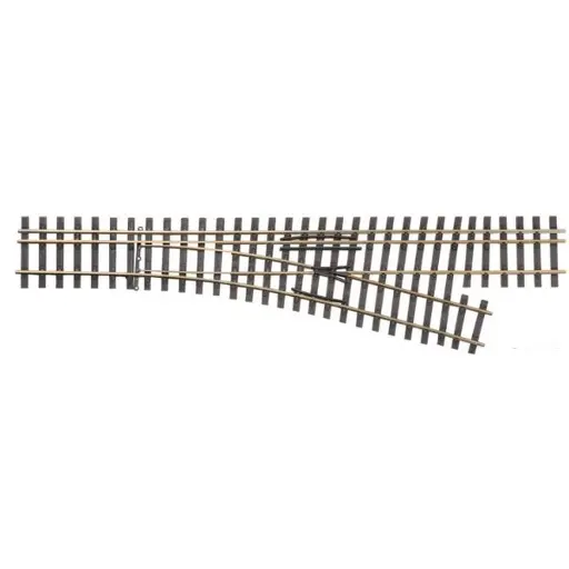 [TI85193] Aiguillage à droite 228 mm - Tillig Bahn 85193 - HO HOm