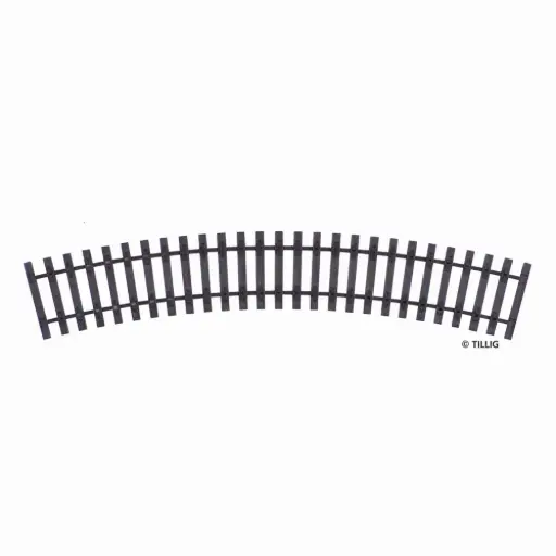 [TI85045] Kit Track Elite rail courbe R543 / 30° - Tillig bahn 85045 - HO 1/87 - 2R