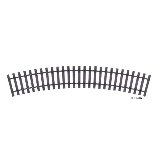 [TI85045] Kit Track Elite rail courbe R543 / 30° - Tillig bahn 85045 - HO 1/87