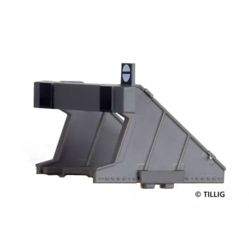 [TI85511] Heurtoirs gris pour rails ELITE x4 - Tillig Bahn 85511 - HO 1/87 - Code 83
