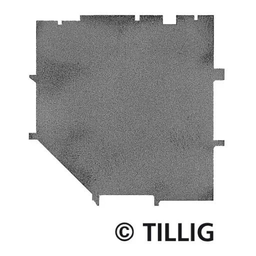 [TI08960] Gabarit de réglage pour essieux et voie - Tillig Bahn 08960 - TT 1/120