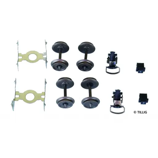 [TI08892] Kit de conversion H0m pour voitures souvenirs - Tillig Bahn 08892 - HOm