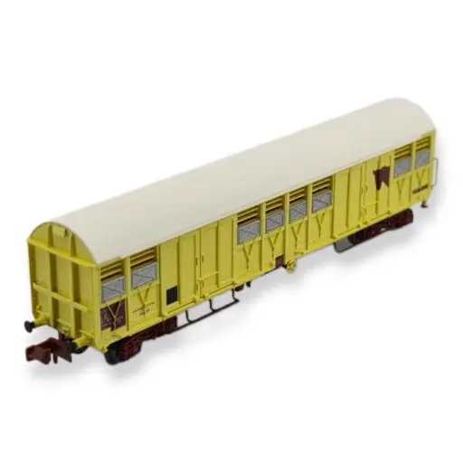 [TRAINS16019] Wagon Couvert Gakkss 14-6 - TRAINS160 16019 - N : 1/160 - SNCF - EP. IV