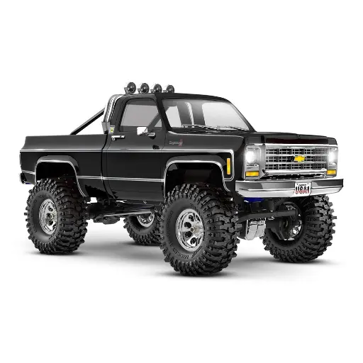 [TR97064-1-BLK] Crawler - TRX-4M Chevrolet Cheyenne High Trail RTR Noir - Traxxas 97064-1-BLK - 1/18