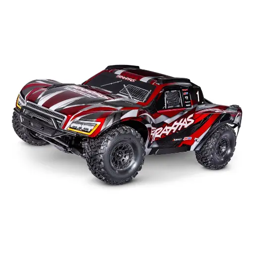 [TR102076-4-RED] Short course - Maxx Slash 4x4 brushless 6S - Traxxas 102076-4-RED - 1/8