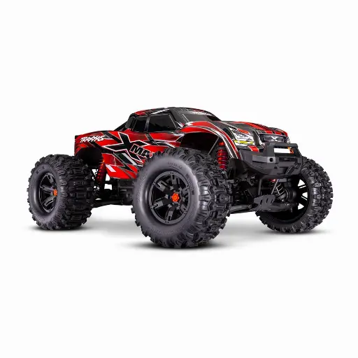 X-Maxx Belted 8S 4wd Brushless Radio TQi & TSM iD RTR - Traxxas 77096-4-RED - 1/8