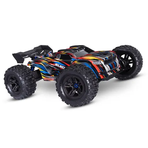 [TR95096-4-BLUE] Sledge Belted VXL 6S TQi ID RTR - Traxxas 95096-4-BLUE - 1/8