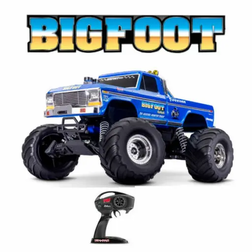 [TR36334-4-CLASSIC] Bigfoot 4X2 Brushless 2S HD - TRAXXAS 36334-4-CLASSIC - 1/10