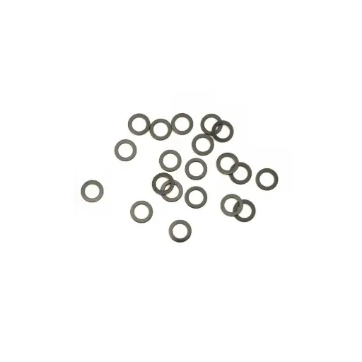 [TR1985] 20 Rondelles de calage téflon 5 x 8 x 0,5mm - Traxxas 1985
