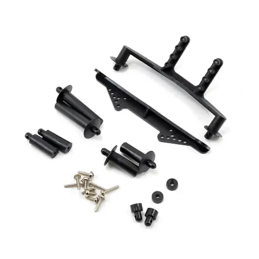 [TR1914R] Support de carrosserie av et ar noir - Traxxas 1914R