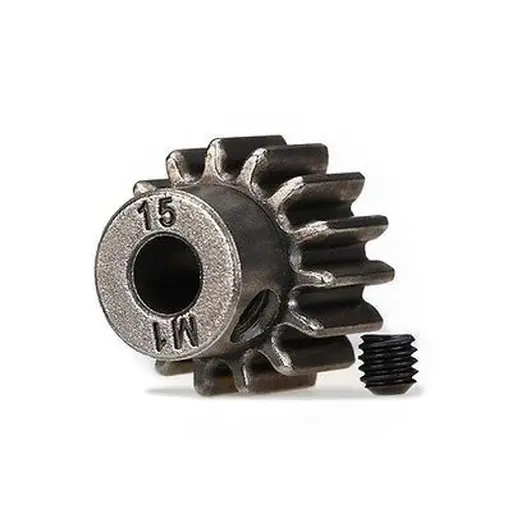 [TR6487X] Pignon moteur 15 dents M01 5mm - Traxxas 6487X