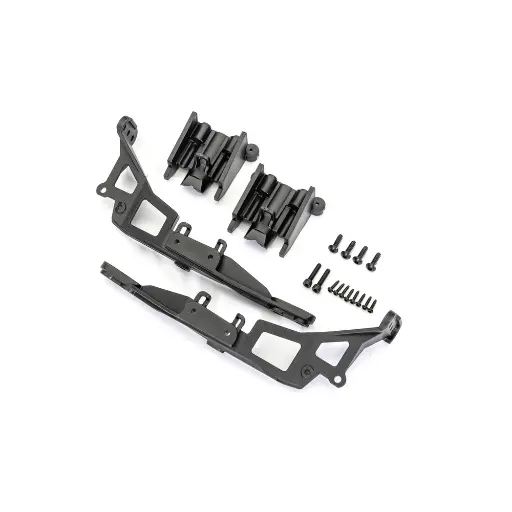 [TR9134] Supports de carrosserie avant et arrière - Traxxas 9134