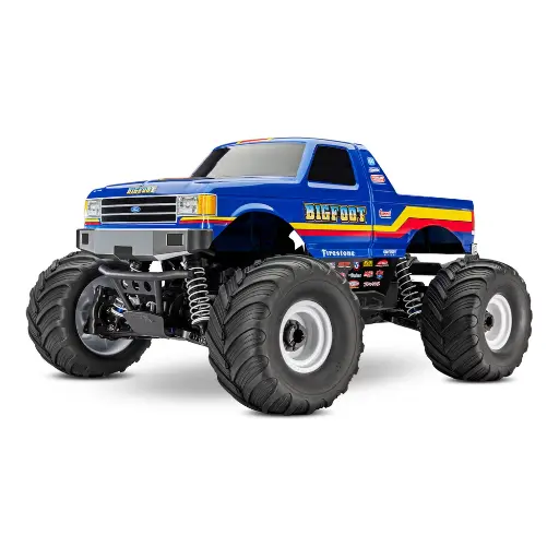 [TR67134-4-BLUE] Monster Truck Bigfoot 4x4 BL-2s RTR - Traxxas 67134-4-BLUE - 1/10