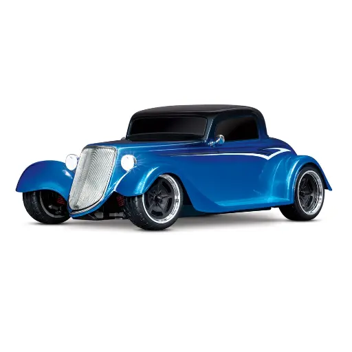 [TR93044-4-BLUE] Hot Rod Factory Five Coupe 4-Tec 3.0 TSM RTR - Traxxas 93044-4-BLUE - 1/10