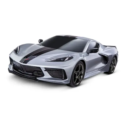 [TR93054-4-SLVR] Chevrolet Corvette Stingray 4-Tec 3.0 RTR - Traxxas 93054-4-SLVR - 1/10