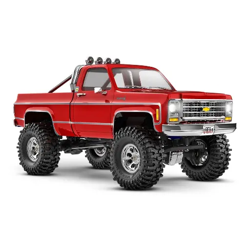 [TR97064-1-RED] TRX-4M High Trail Cheyenne K10 RTR - Traxxas 97064-1-RED - 1/18