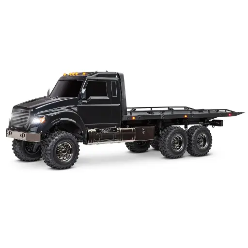 [TR88086-84-BLK] Camion à plateau TRX-6 Ultimate RC Hauler 6x6 RTR avec treuil - Traxxas 88086-84-BLK - 1/10