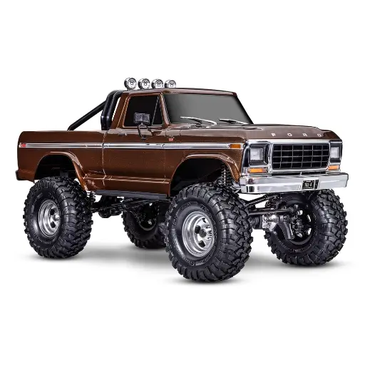 [TR92046-4-BRWN] Pick-up TRX-4 High Trail Ford Ranger XLT F-150 1979 RTR - Traxxas 92046-4-BRWN - 1/10