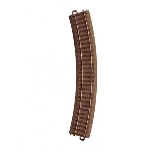 [TR62230] Rail courbe R2 30° Trix 62230 - Rayon 437,5 mm - HO : 1/87 - Code 83 - Voie C