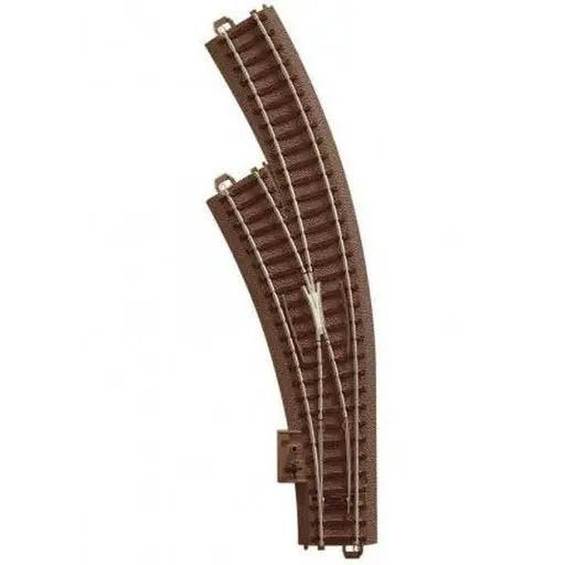 [TR62671] Aiguillage courbe à gauche R1 360 mm 30° Trix 62671  - HO : 1/87 - Code 83 - Voie C